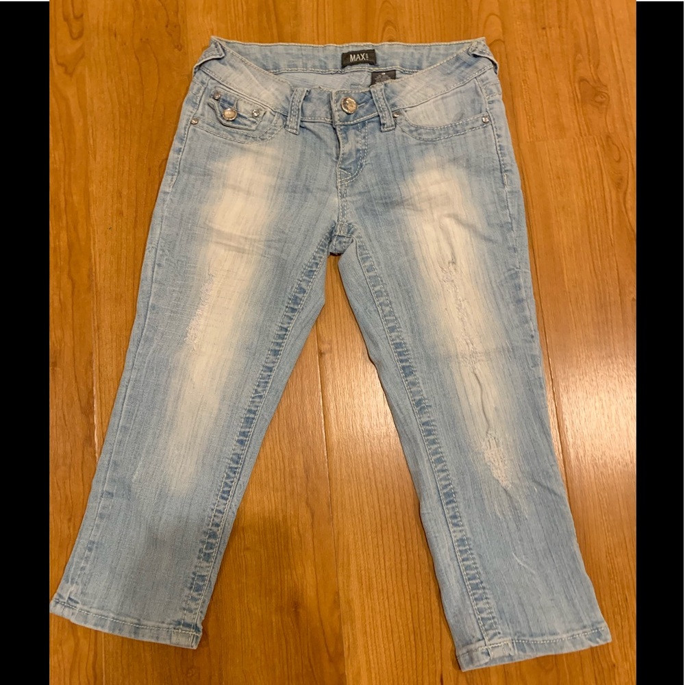 Max Rave Crop Skinny Jeans Juniors 3